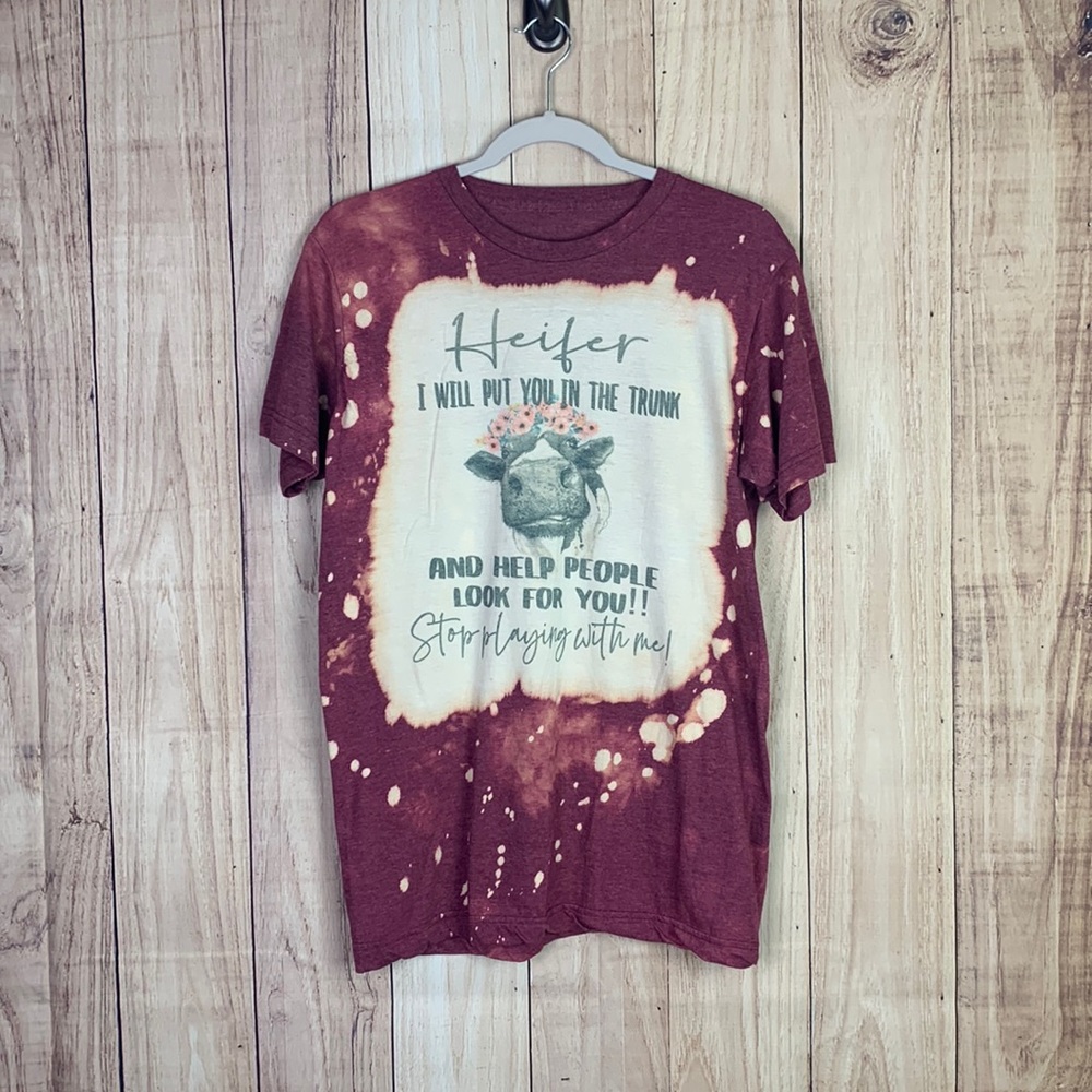 Heifer Tee Size‎ Medium/Large
